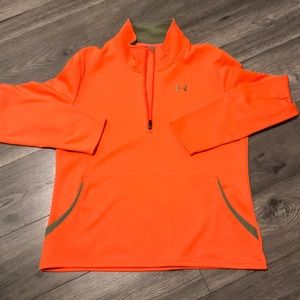 Under Armour Mens XL Semi Fitted 1/2 Zip